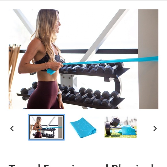 Set of 3 -Exercise bands for travel - Keep one and gift two! 🦋 - Picture 3 of 5